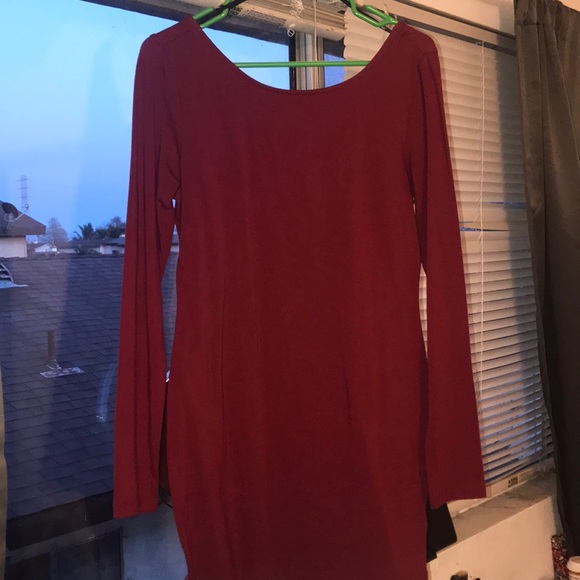 Forever 21 Dresses & Skirts - Mini Dress Red/Burgandy